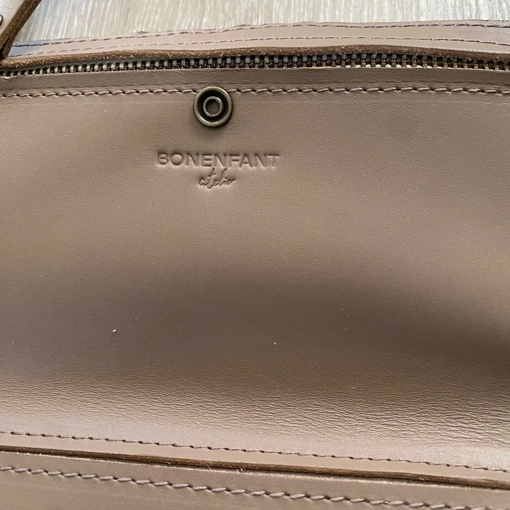 Bonenfant Atelier Hand Made Leather Ester Wallet Phone Shoulder Bag - Picture 6 of 12